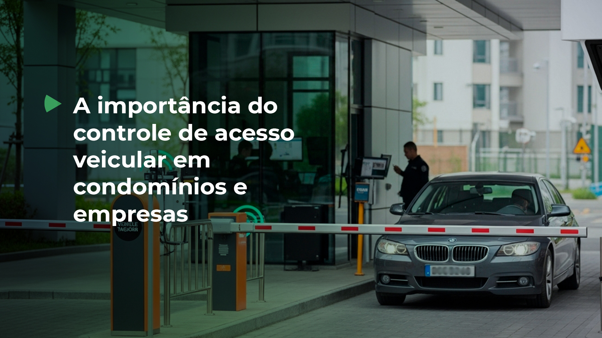 Com a Delphos, você tem acesso ao controle de acesso veicular para o aumento do controle na empresa ou condomínio.